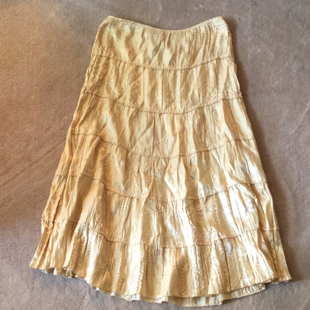 Studio 1940 long tiered skirt.